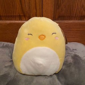8 inch Ava the Chick Squishmallow with rattle